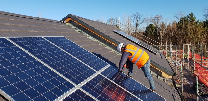 Solar for construction