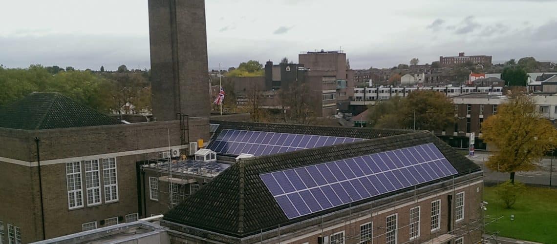 Salford Town Hall Solar PV